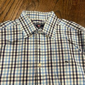 Button down VV slim fit whale shirt